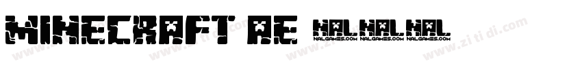 Minecraft AE字体转换